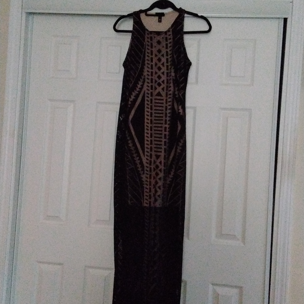 Mossino Maxi Sleeveless Veil Womens Dress
